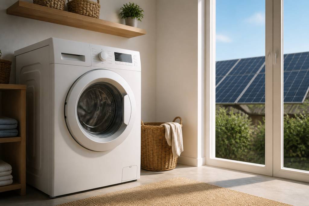 Çamaşır makinesi kaç watt? Elektrik tüketimi ve güneş paneliyle kullanım hesabı